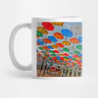 Colourful Umbrellas Torrox Spain Mug